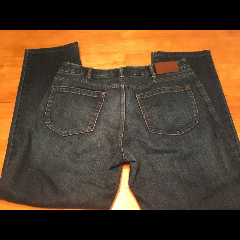 Zegna Sport Regular Fit Dark Jeans - Size 34